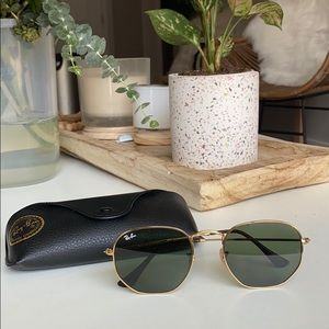 Ray Ban Hexagonal Sunglasses